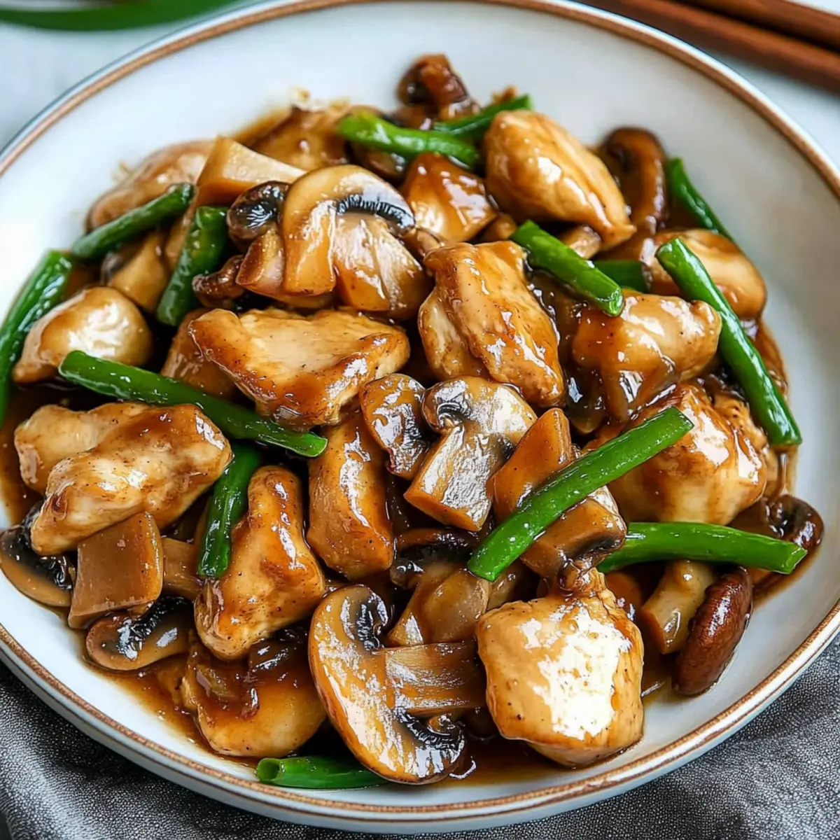 Delicious Mushroom Chicken Stir-Fry Recipe Ready in 30 Minutes