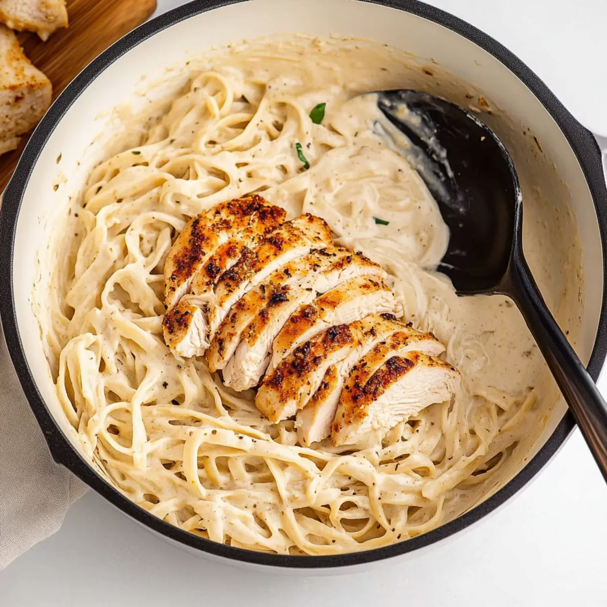Simple Weeknight Chicken Alfredo