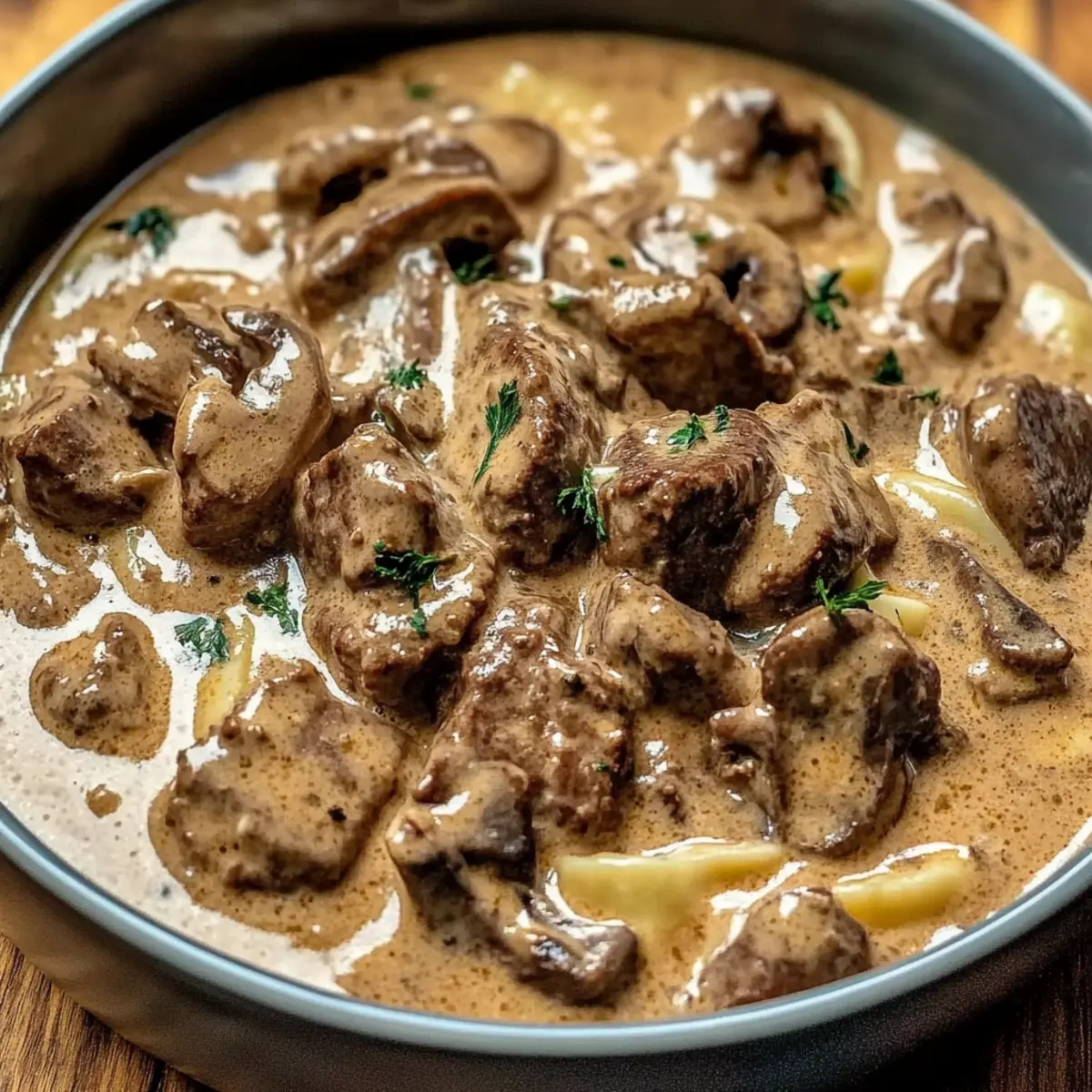 Gordon Ramsay Beef Stroganoff