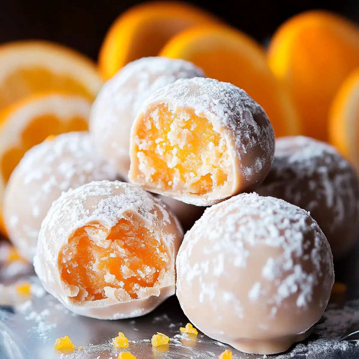 Delicious White Chocolate Orange Truffles: A Creamy Treat