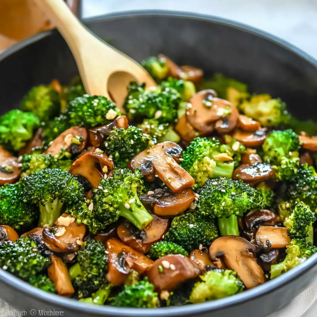 Broccoli & Mushroom Stir-Fry