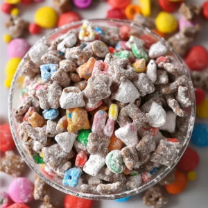 Lucky Charms Puppy Chow Snack Mix