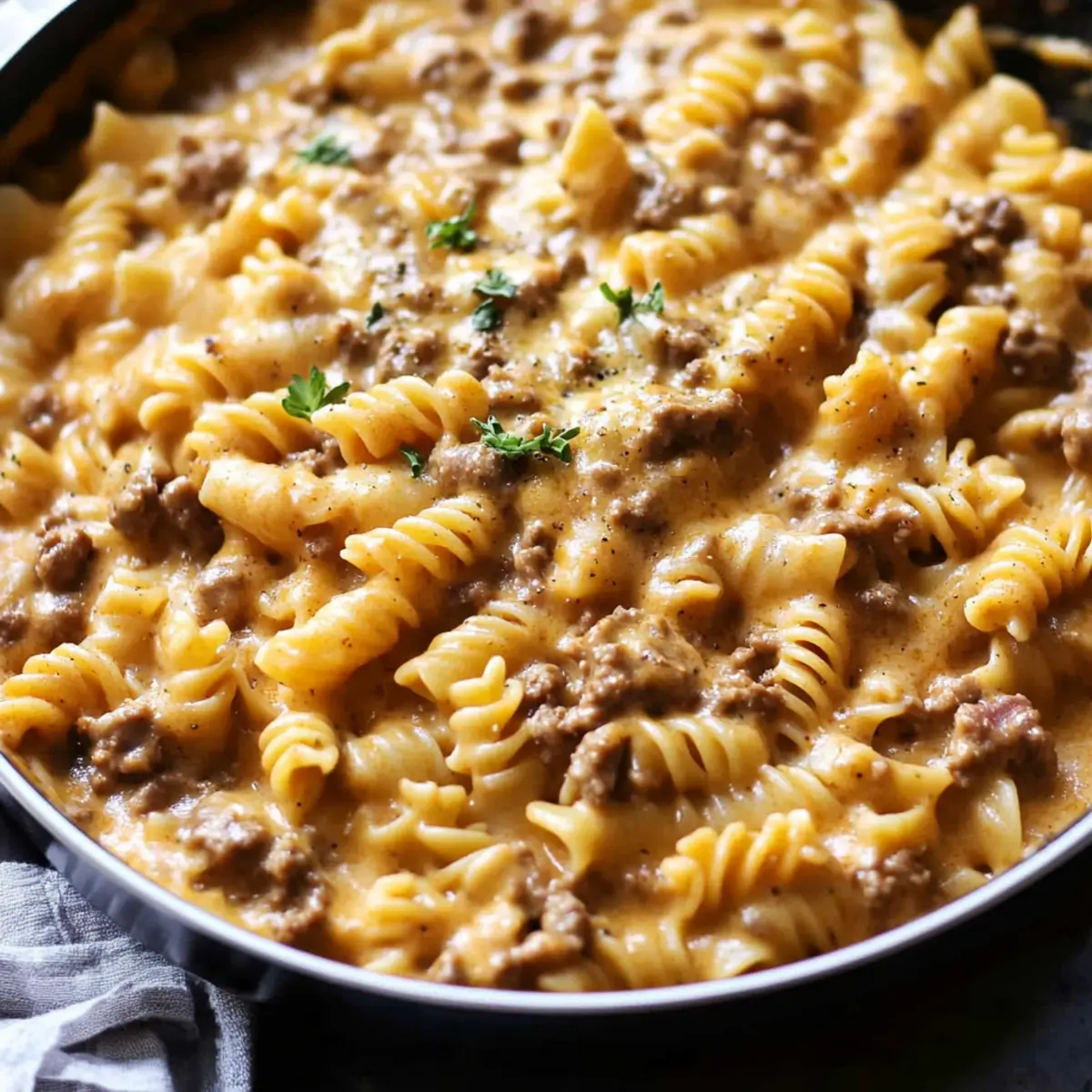 Delicious Creamy Beef Pasta Recipe Ready in Just 30 Minutes