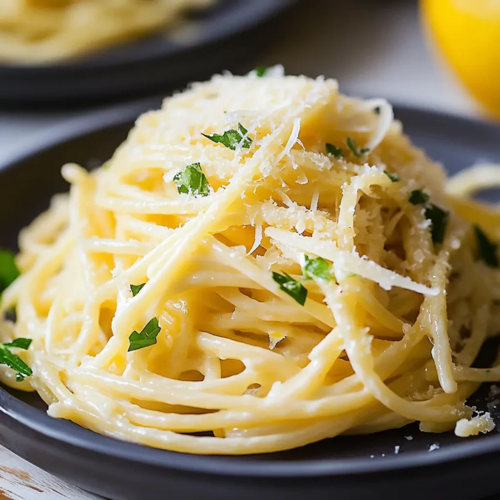 Lemon Parmesan Pasta al Limone
