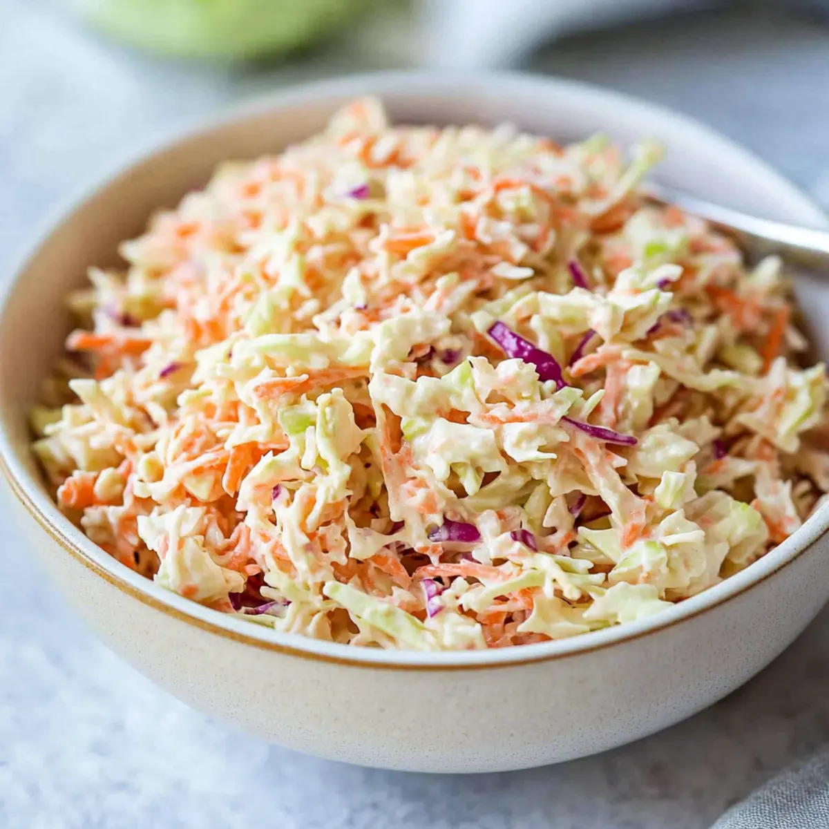Honey Mustard Coleslaw