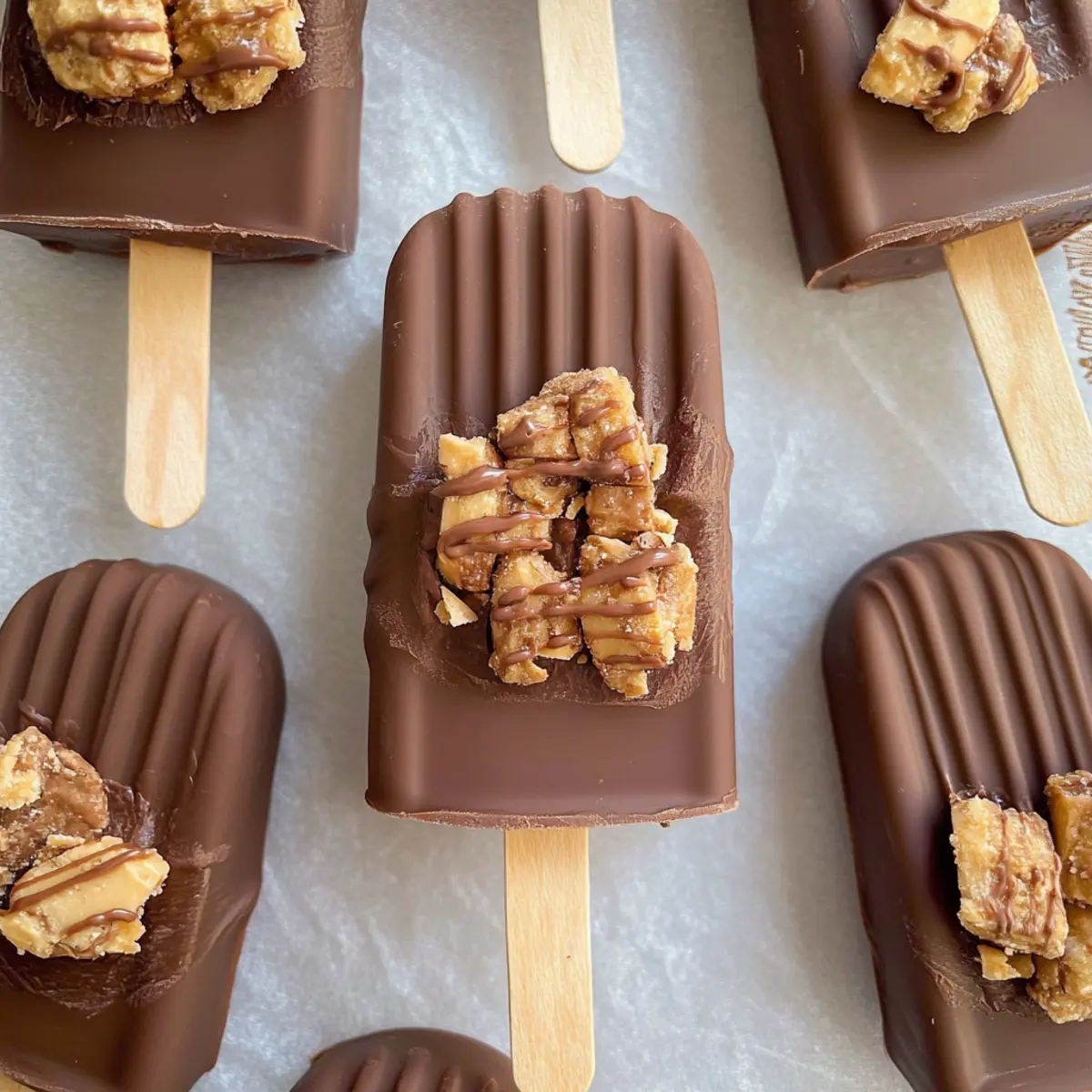 Irresistible Peanut Butter Chocolate Cakesicles for Sweet Treats