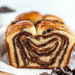 Chocolate Chip Brioche Bread