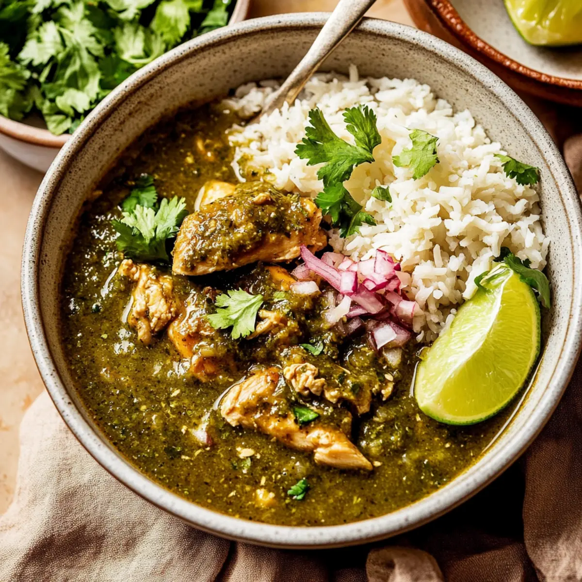 Authentic Chicken Chile Verde Recipe