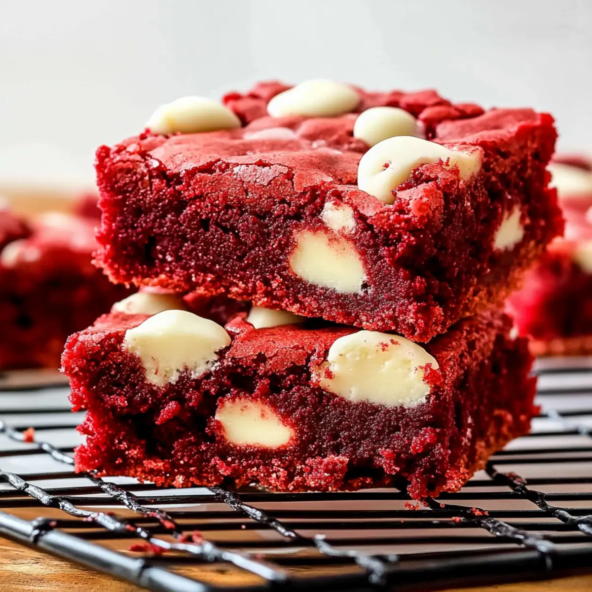 Red Velvet Blondies
