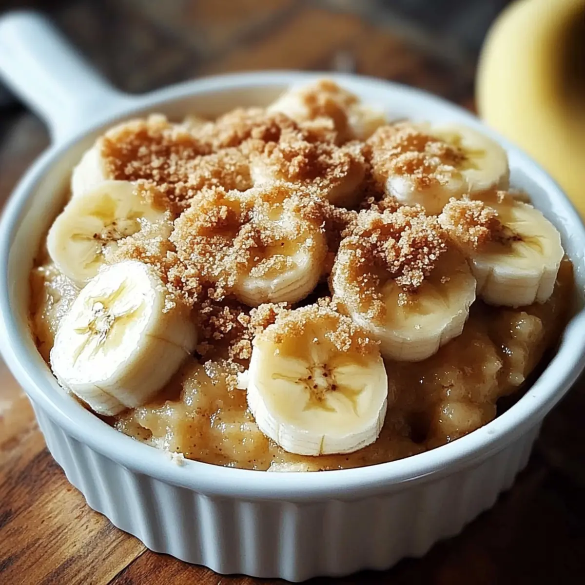 Southern Banana Cobbler