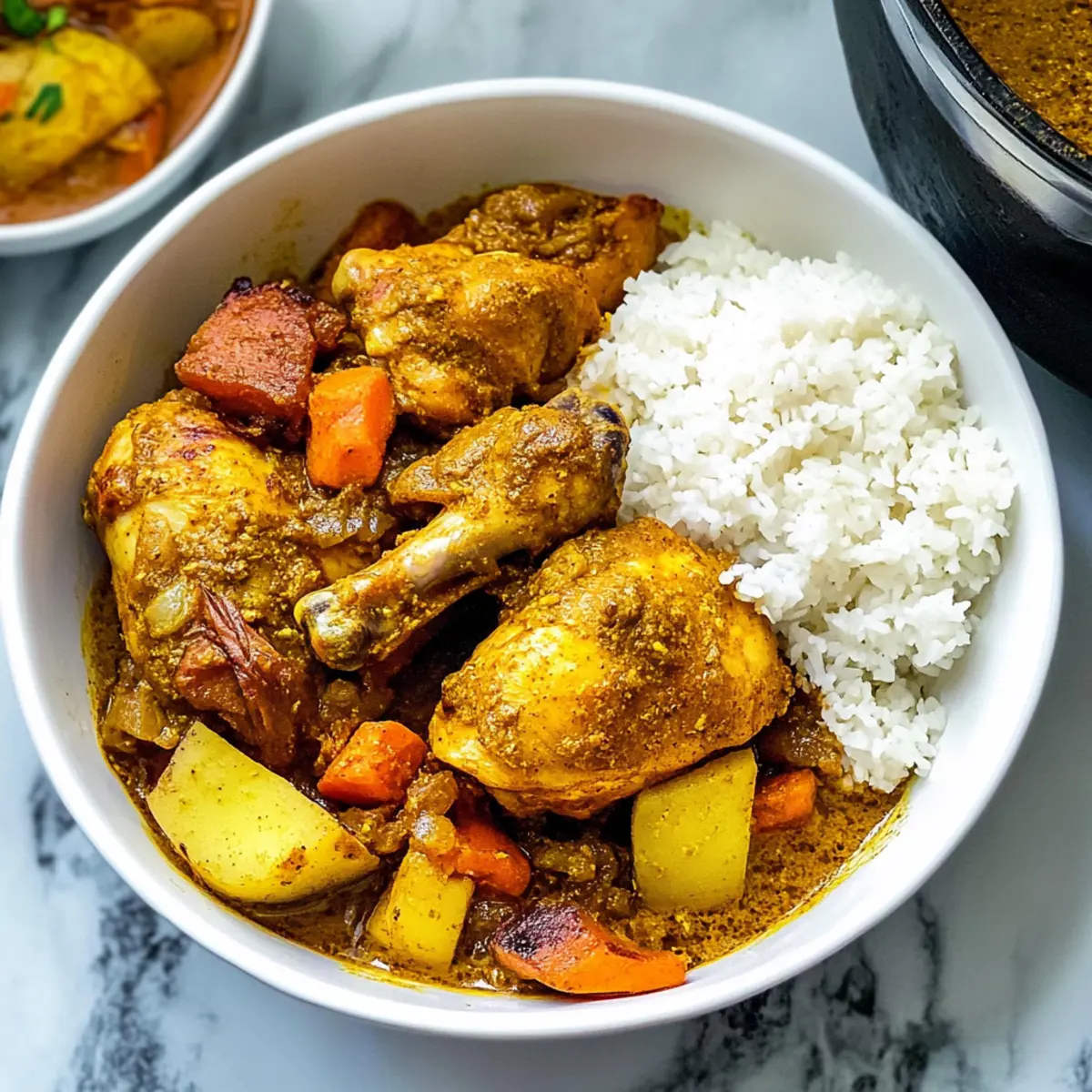 Authentic Jamaican Curry Chicken