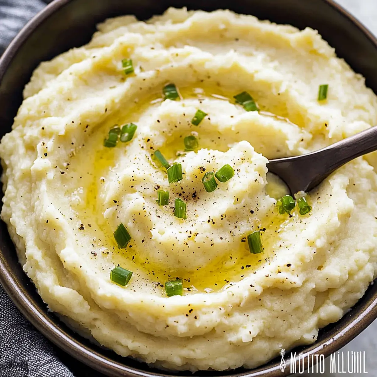 Keto Cauliflower Mashed Potatoes