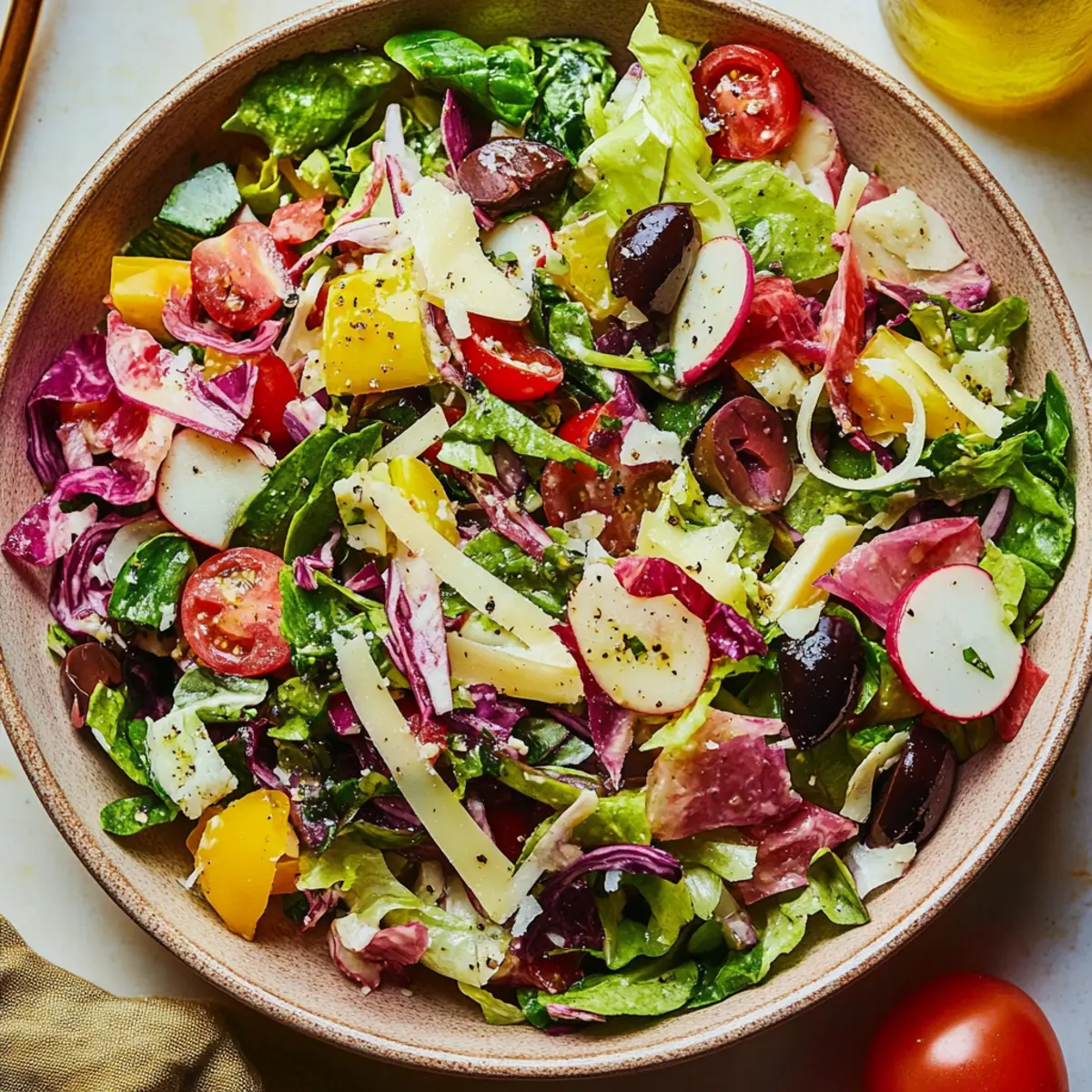 Traditional Italian Chopped Salad