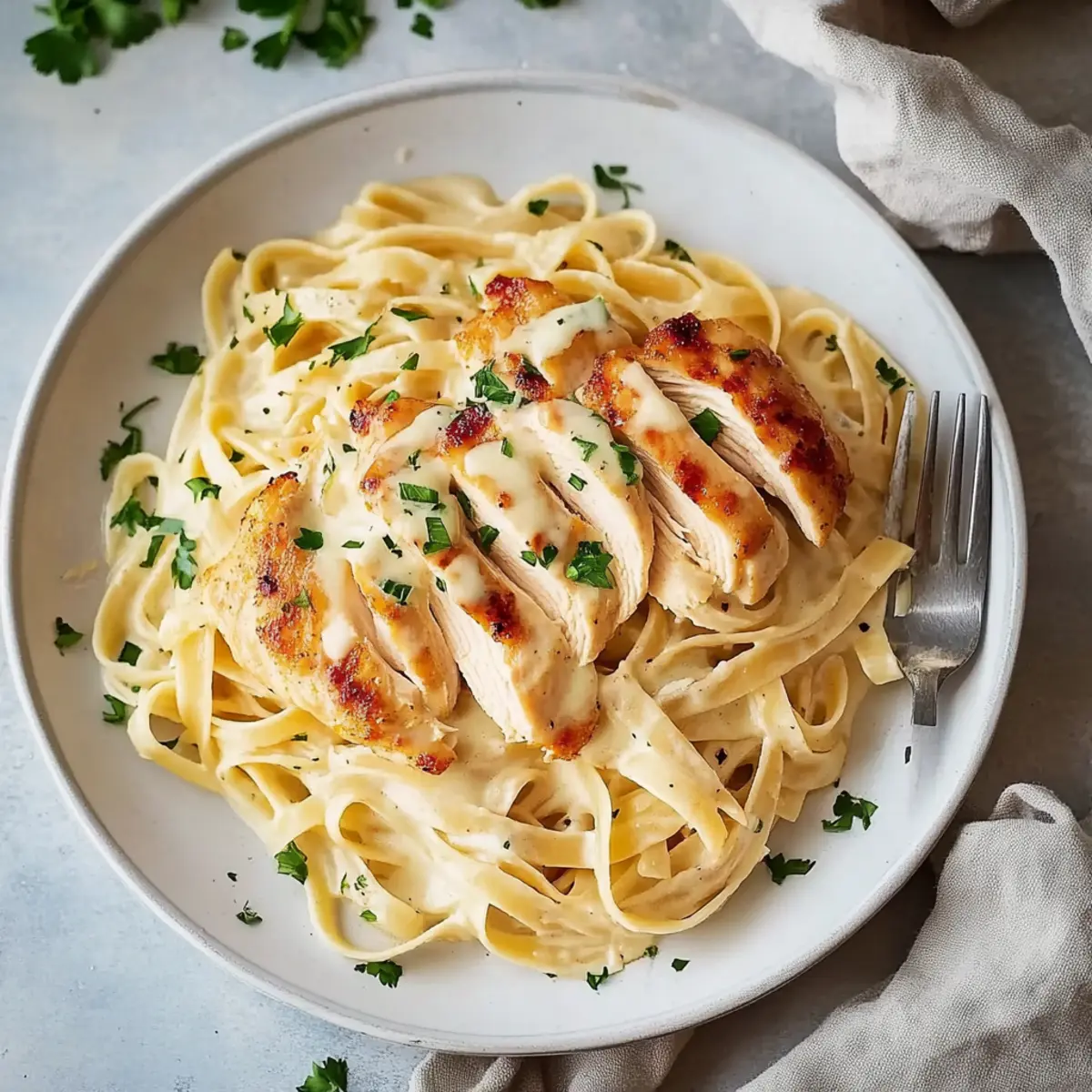 Delicious Copycat Olive Garden Chicken Alfredo Recipe at Home