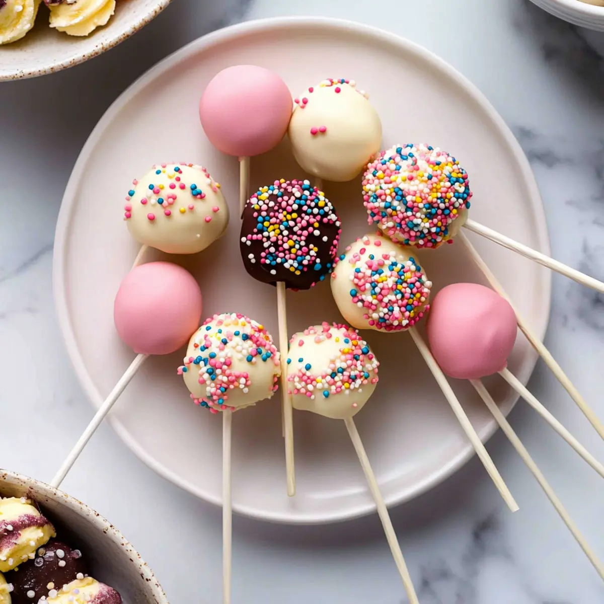 Delicious Fun & Colorful Cake Pops Recipe for Any Occasion