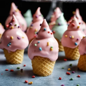 Ice Cream Cone Cake Pops