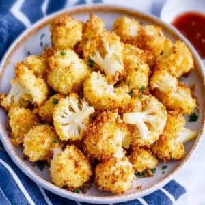 Cheesy Cauliflower Bites