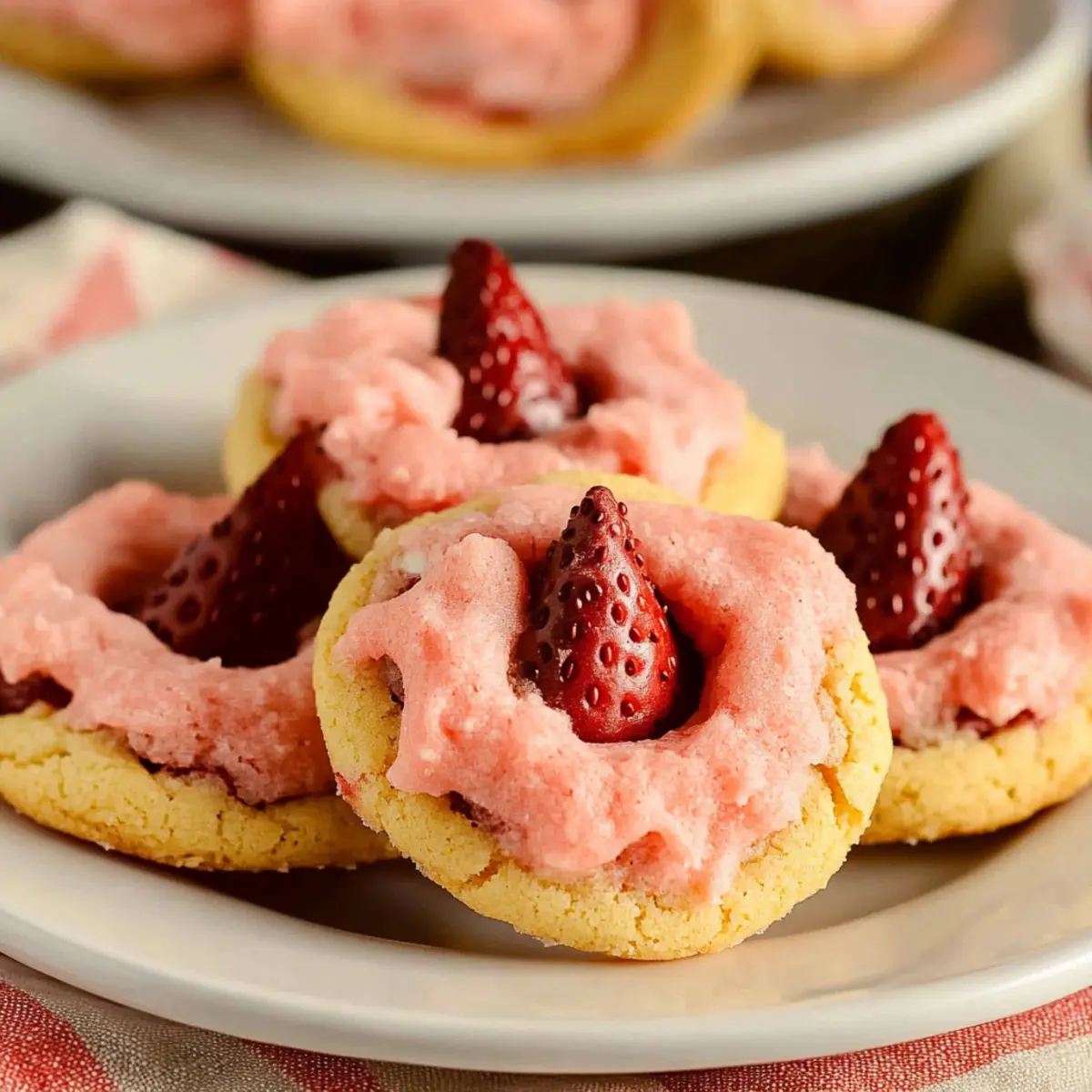 Bake Perfect Strawberry Kiss Cookies Every Time with Ease