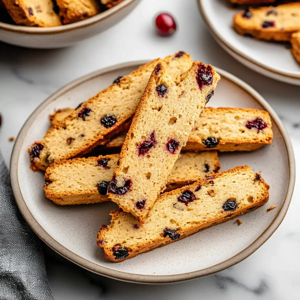 Elevate Your Coffee Break with Orange Cranberry Biscotti Recipe