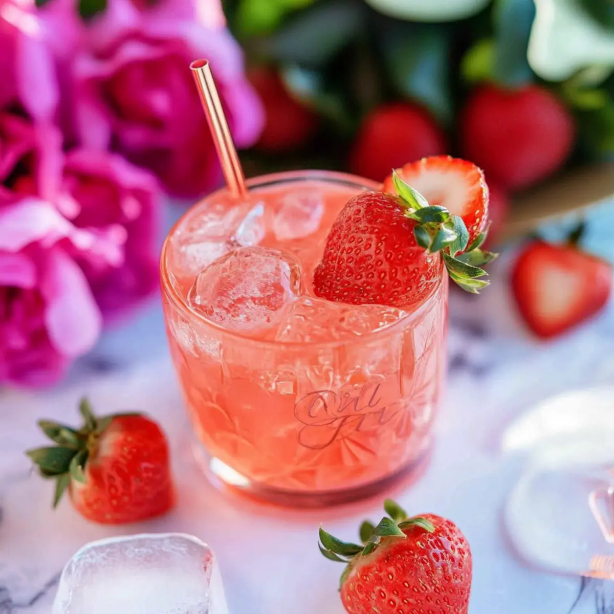 Delightful Strawberries & Chill Cocktail Recipe for Summer Sips