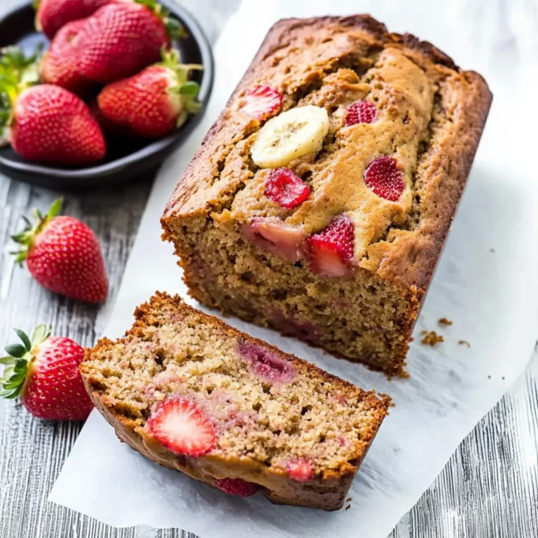 Strawberry Banana Bread