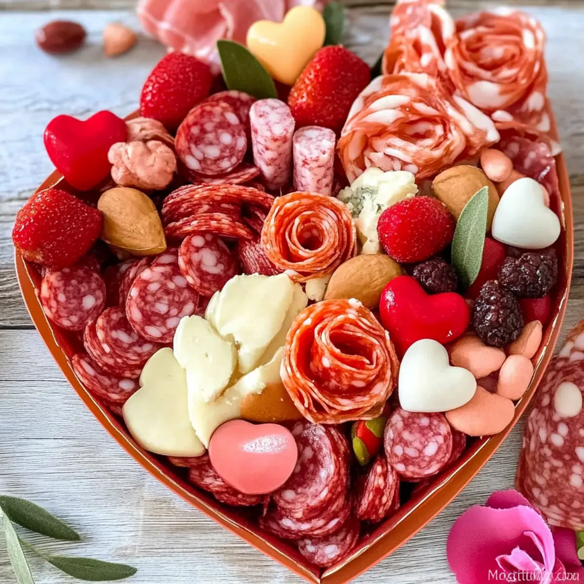 Mini Valentine Charcuterie