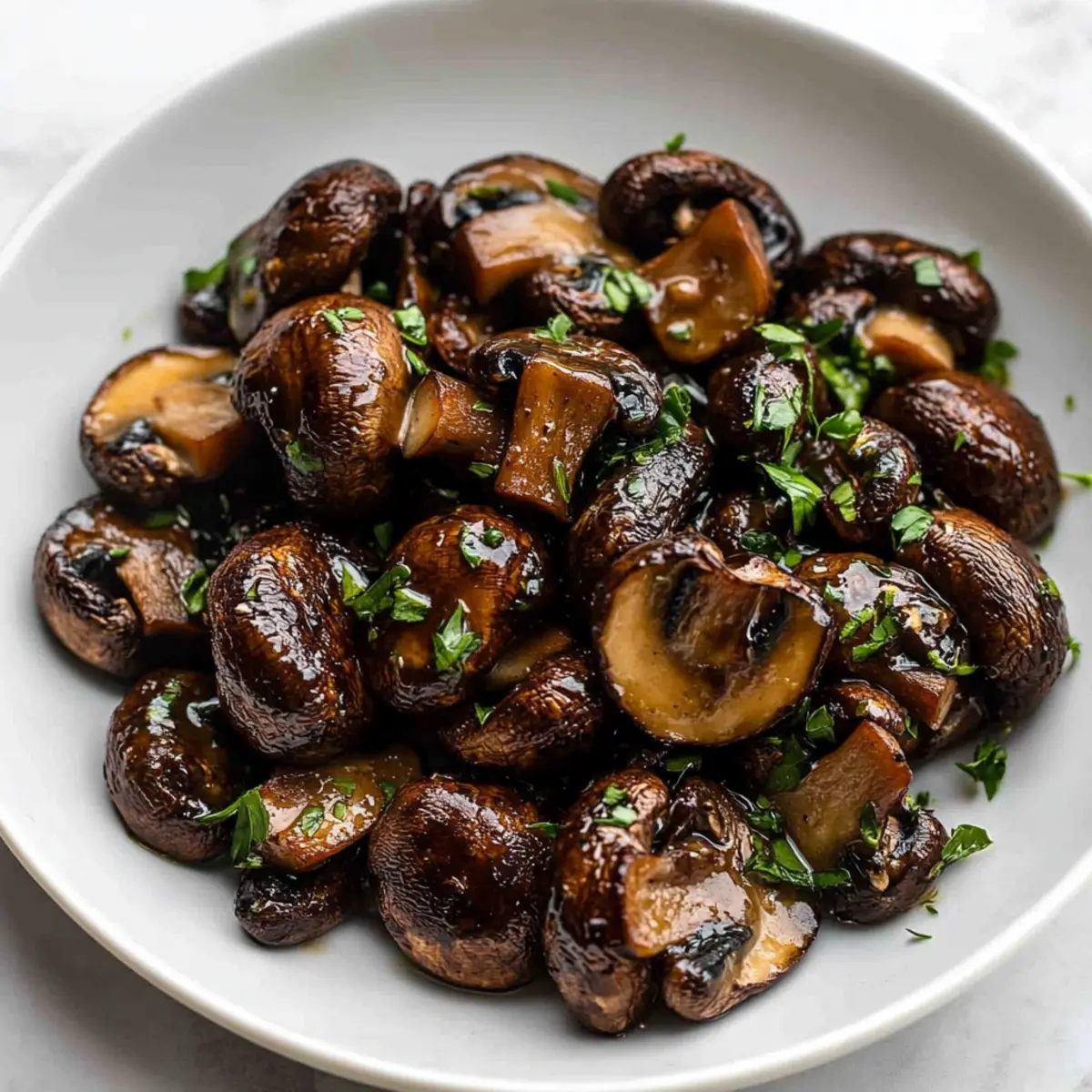 Easy Balsamic Roasted Mushrooms Recipe for Flavorful Sides