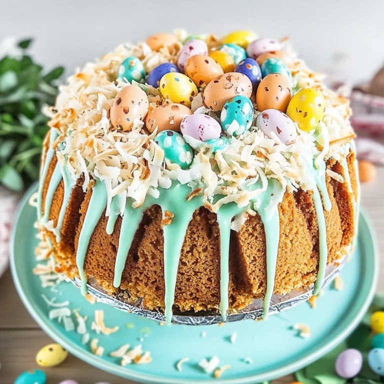 Cadbury Mini Eggs Mega Coconut Cake: A Chocolate Dream
