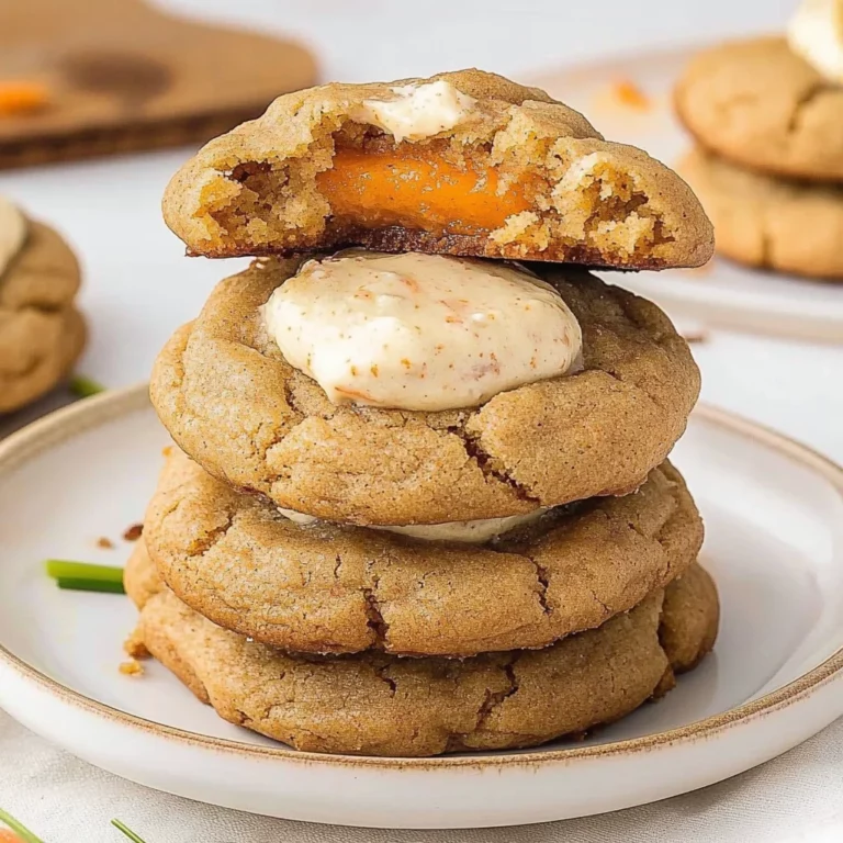 Carrot Cake Stuffed Cookies: Gooey and Irresistible Treats