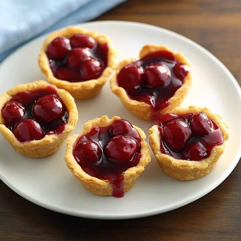 Cherry Pie Bites: Sweet and Flaky Delights Await