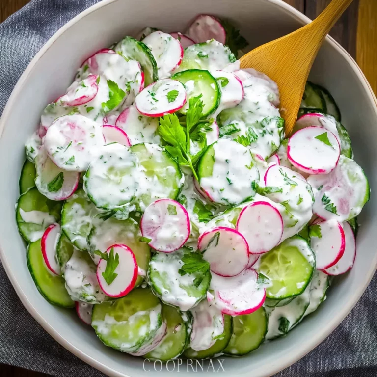 Cucumber and Radish Salad: Refreshingly Crisp Delight