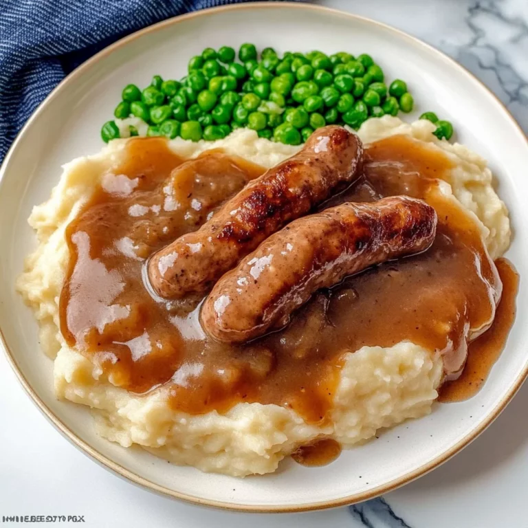 Easy Hearty Bangers and Mash: Comfort Food Bliss