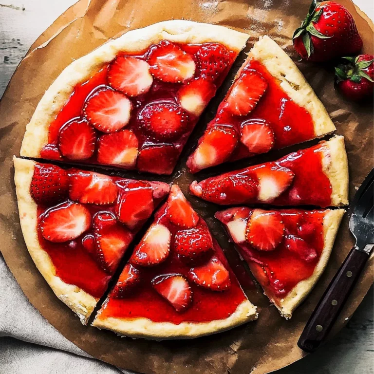 Easy Strawberry Pizza Recipe for Beginners: Delightful Treat