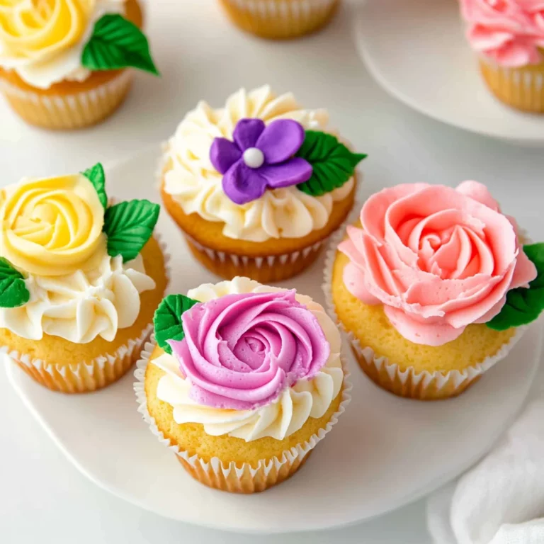 Floral Cupcakes: Delightful and Beautiful Treats