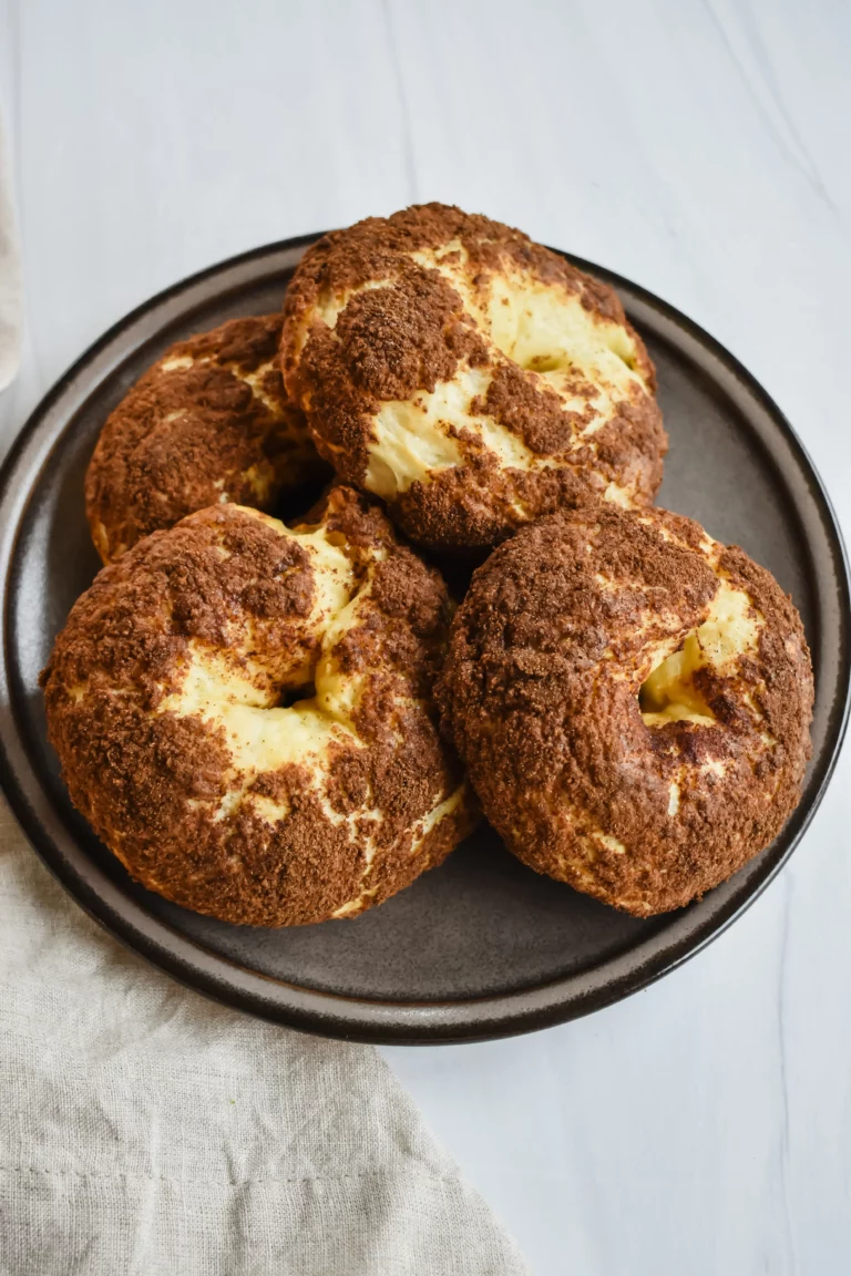 High-Protein Cinnamon Sugar Bagels: Irresistibly Soft