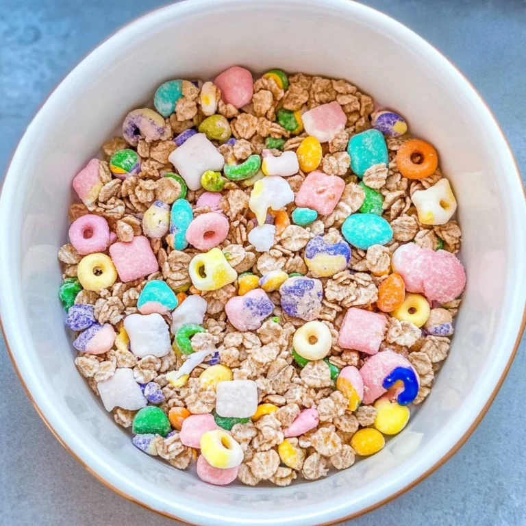 Homemade Lucky Charm Cereal Bars Recipe: Gooey Goodness A...