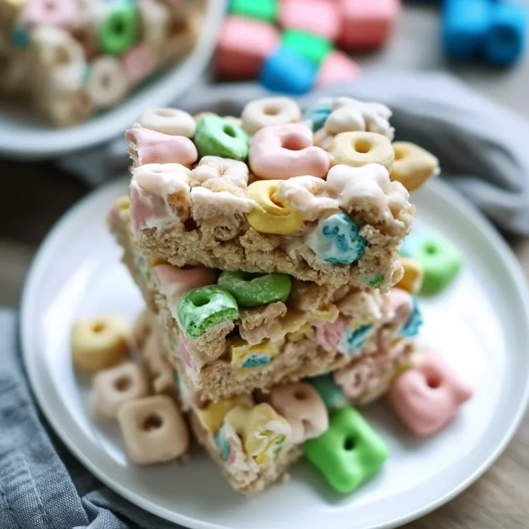 Lucky Charm Cereal Bars: Gooey and Irresistible Treats