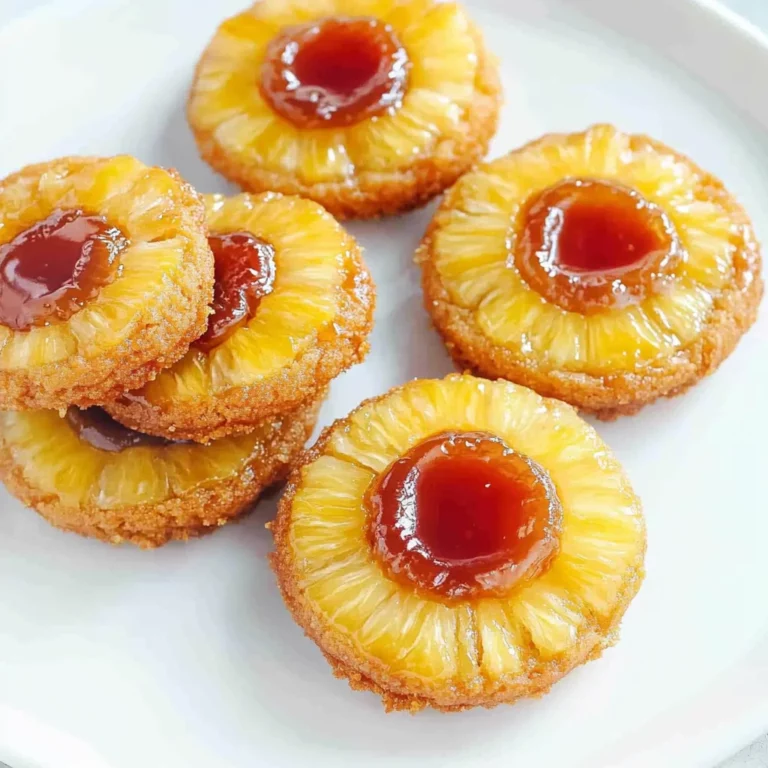 Pineapple Upside-Down Cookies: A Joyful Treat for Everyone