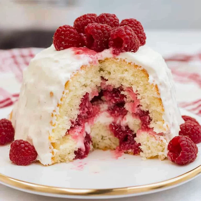 Raspberry Angel Food Cake: Light and Dreamy Delight