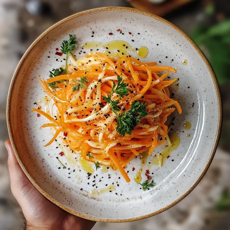 Retinol Carrot Salad: A Vibrant Flavor Celebration