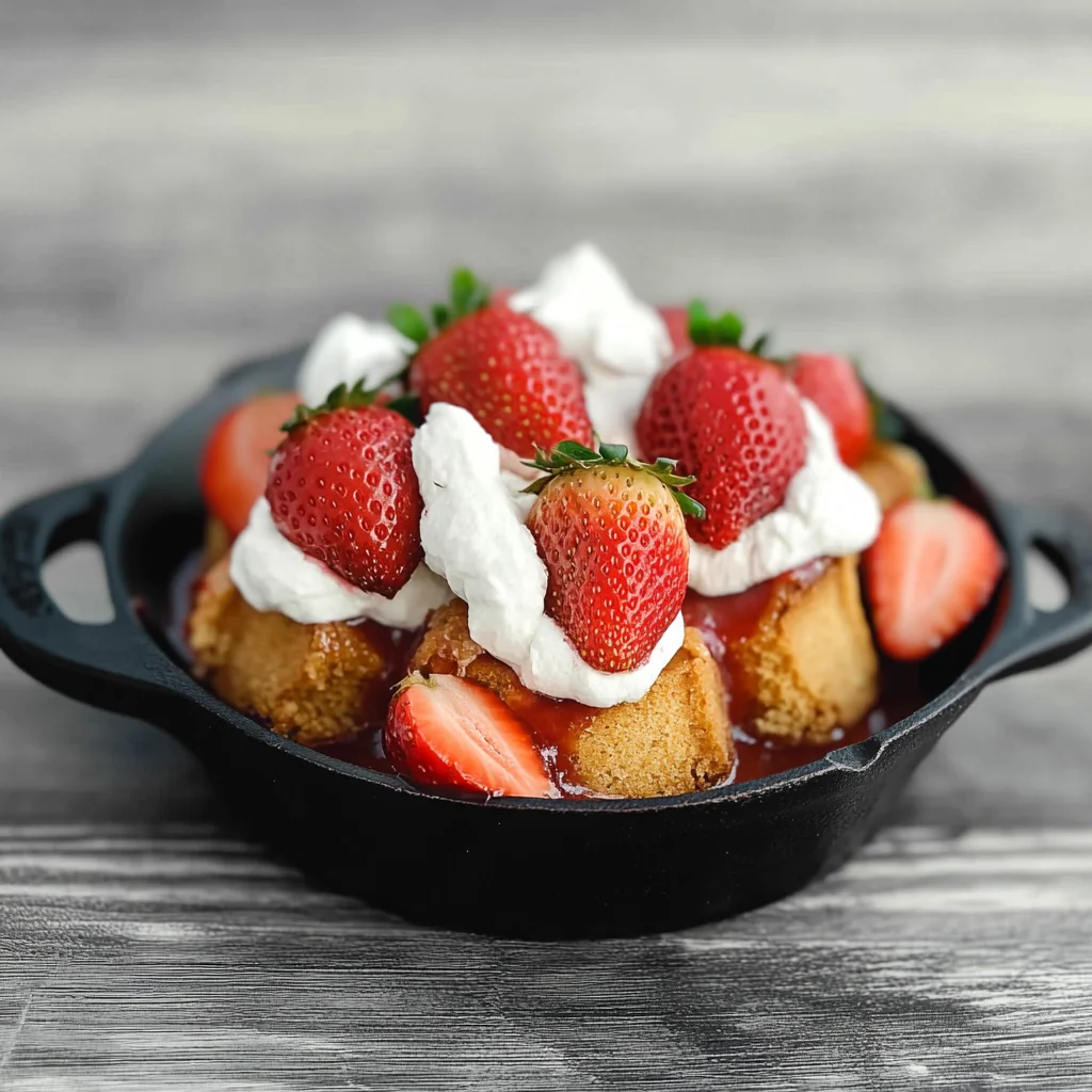 Skillet Strawberry Shortcake: A Sweet Summer Delight
