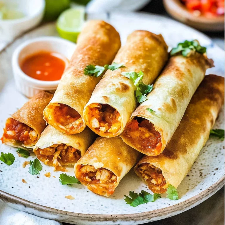 Spicy Hatch Chili Chicken Taquito Rolls You'll Crave