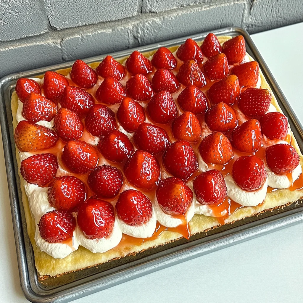 Strawberry Pizza: A Sweet Slice of Summer Bliss