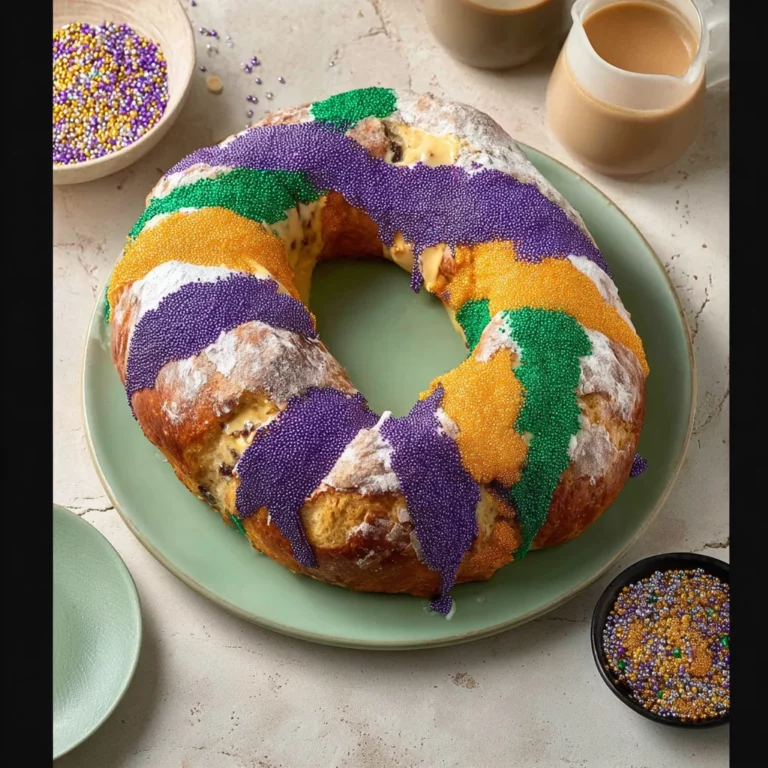 The BEST Mardi Gras King Cake: Celebrate with Flavorful Fun