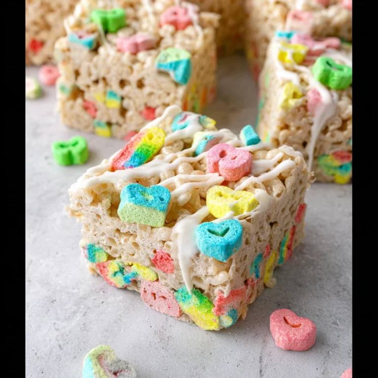 Ultimate Lucky Charms Krispie Treats: Gooey Goodness Awaits