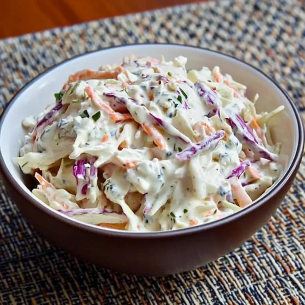Blue Cheese Creamy Coleslaw