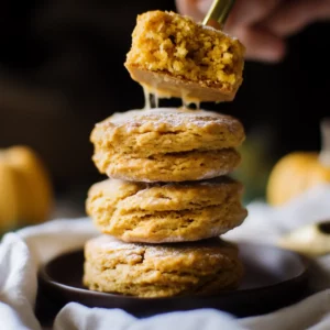 Pumpkin Cinnamon Biscuits