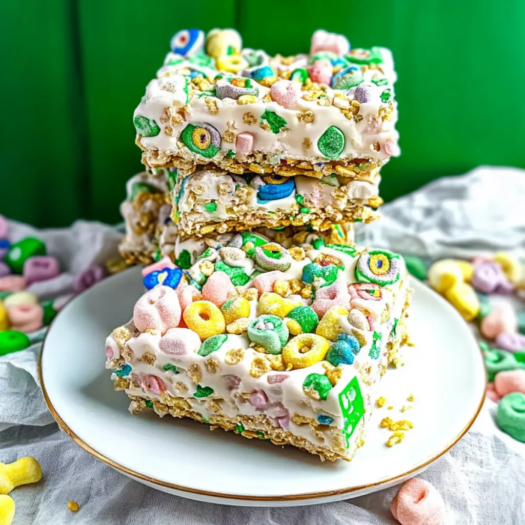 Lucky Charms Marshmallow Treats