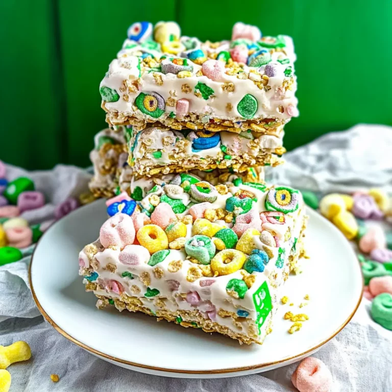 Lucky Charms Marshmallow Treats