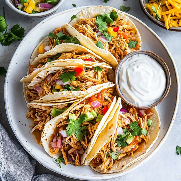 crockpot chicken tacos: Irresistibly Flavorful Delight